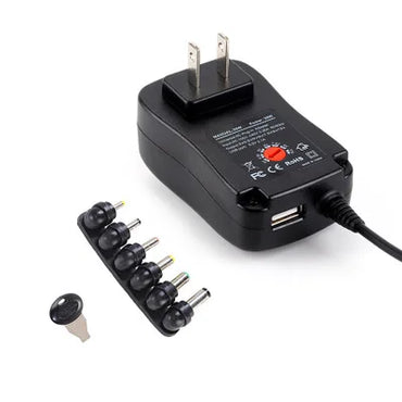 The adapter body and voltage selector