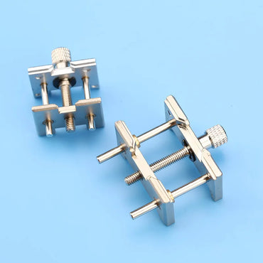 Watch movement holder, side view
