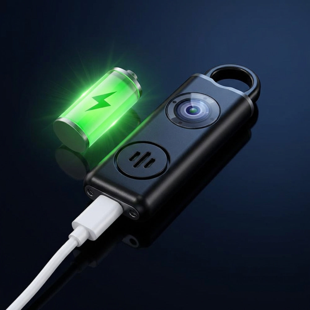 The alarm charging over USB-C