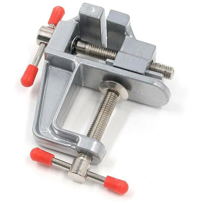 Swivel vise locking lever