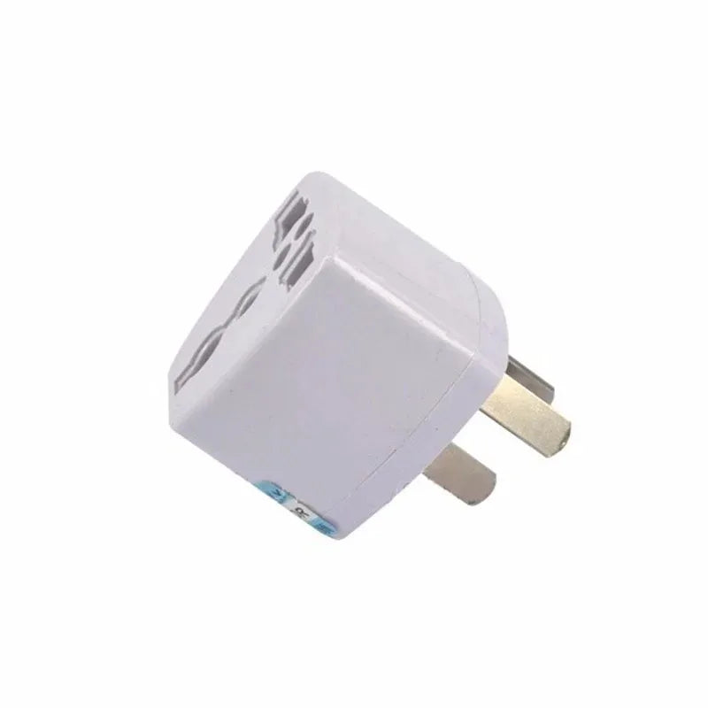 Angled view showing the earth pin