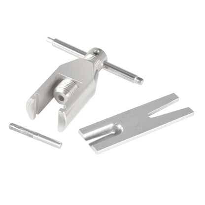 Pinion and pulley puller for small motors