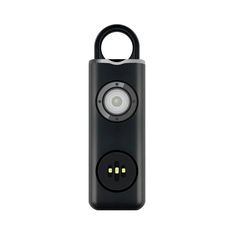 Personal safety alarm keychain, 130dB siren and strobe — view 9