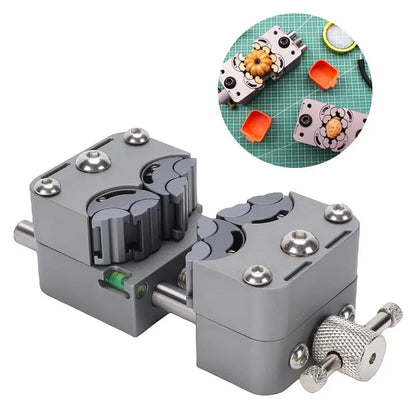 Fractal vise base and mounting holes