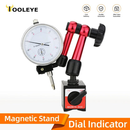 Dial indicator with magnetic base