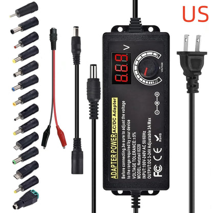 Adjustable supply with US plug and the tip set