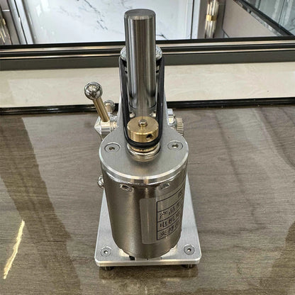 Mini drill press head and chuck