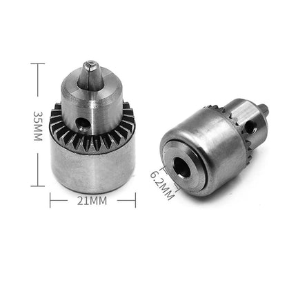 The taper mount that presses onto the motor shaft