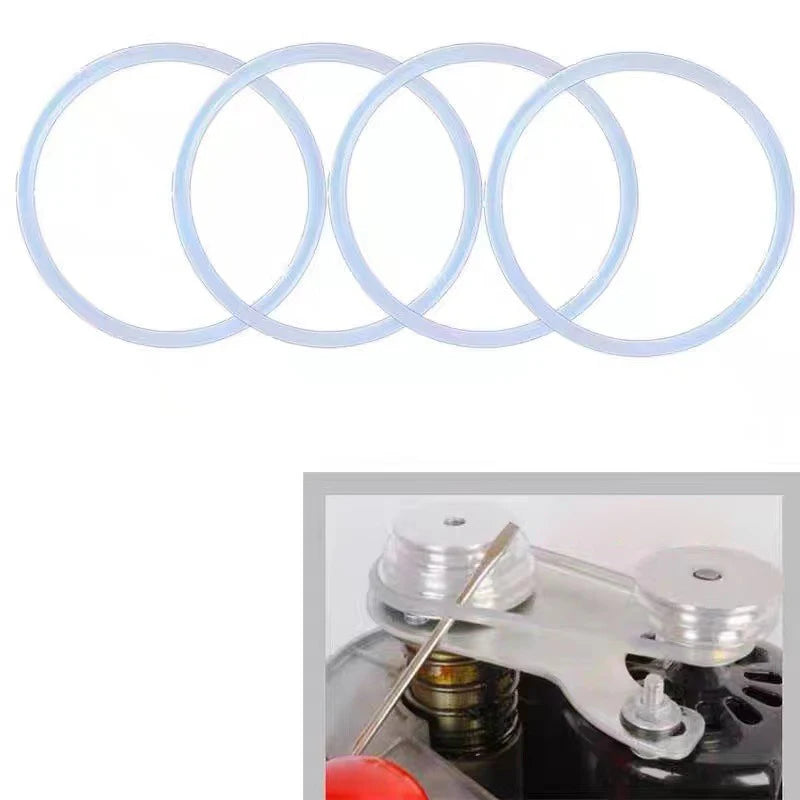 Drive belt fitted to the stepped pulleys
