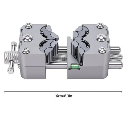 Fractal vise on a bench