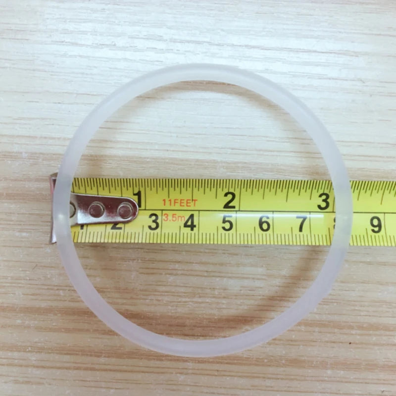 Round transparent rubber drive belt
