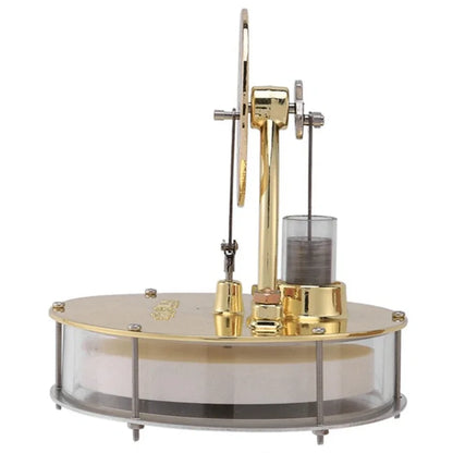 Low-temperature Stirling engine, runs on a cup of hot water