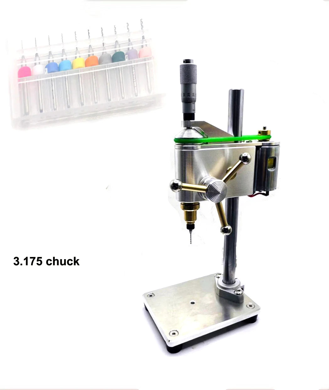 The machine beside the micro bit case