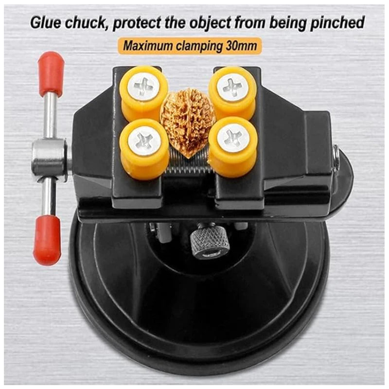 C-clamp on a desk edge