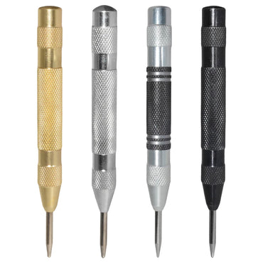 Automatic centre punch, hardened tip