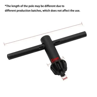 Maker's drawing: pinion 11 mm across, pilot spigot 3 mm
