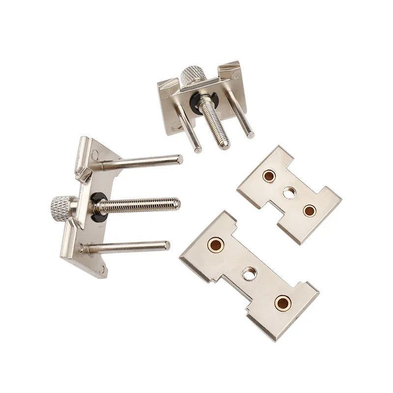 Watch movement holder, adjustable jaws