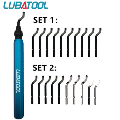 Deburring tool and spare blades