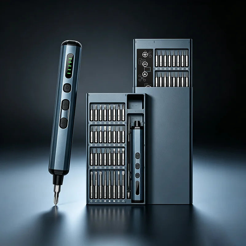 Precision electric screwdriver, 68-in-1